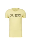 tričko glitch GUESS 	žltá	
